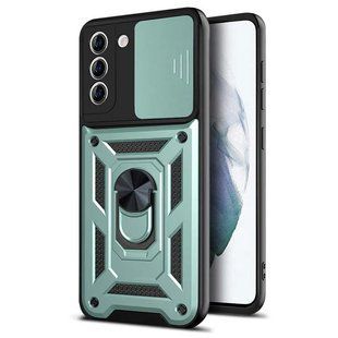 Ударостійкий чохол Camshield Serge Ring для Samsung Galaxy S24 (Зелений)