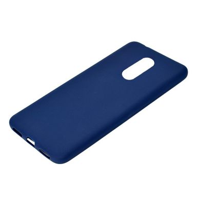 Силиконовый чехол TPU Soft for Xiaomi Redmi Note 4X Синий, Темно-синий
