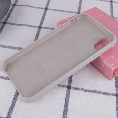 Чехол для Apple iPhone XR (6.1"") Silicone Case Серый / Stone