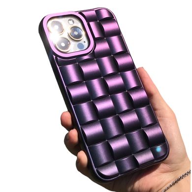 Чохол для iPhone 12 / 12 Pro 3D Bamper matte Purple