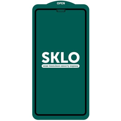 Защитное стекло SKLO 5D (full glue) (тех.пак) для Apple iPhone 15 / 16 (6.1")