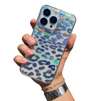 Чохол для iPhone 13 Hologram case Leopard