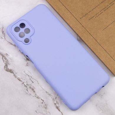 Чохол для Samsung Galaxy M53 5G Silicone Full camera закритий низ + захист камери Бузковий / Dasheen