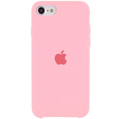 Чохол Silicone Case (AA) Для Apple iPhone SE (2020) (Рожевий / Pink)