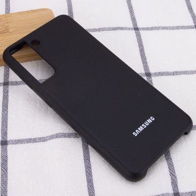 Чохол Silicone Cover (AA) для Samsung Galaxy S21 Plus (Чорний / Black)