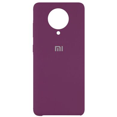 Чехол Silicone Cover (AAA) для Xiaomi Redmi K30 Pro / Poco F2 Pro (Фиолетовый / Grape)