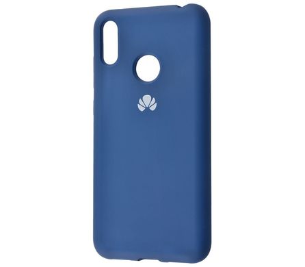 Чохол для Huawei Y7 2019 Silicone Full синій