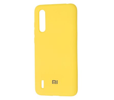 Чехол для Xiaomi Mi9 Lite / Mi CC9 / Mi A3 Pro Silicone Full Желтый