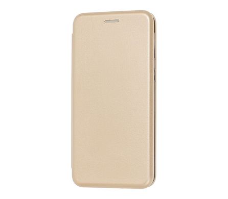 Чехол книжка Premium для Samsung Galaxy M20 (M205) золотистый