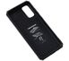 Чехол для  Serge Ring for Magnet Samsung Galaxy S20 (G980) черный / Противоударный, бронированный
