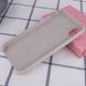 Чехол для Apple iPhone XR (6.1"") Silicone Case Серый / Stone