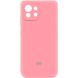 Чохол для Xiaomi Mi 11 Lite Silicone Full camera закритий низ + захист камери Рожевий / Pink