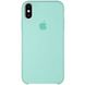 Чохол silicone case for iPhone XS Max Turquoise / Бірюзовий