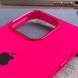 Чехол для iPhone 11 Silicone Case Full (Metal Frame and Buttons) с металической рамкой и кнопками Marine Green