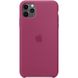 Чохол silicone case for iPhone 11 Pro Max (6.5") (Малиновий / Pomegranate)