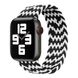 Ремешок Braided Solo Loop для Apple Watch 38/40/41 mm Rainbow Black-White