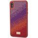 TPU чехол Bling World Rainbown Design для Apple iPhone X / XS (5.8") (Красный)