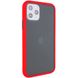 TPU+PC чехол LikGus Maxshield для Apple iPhone 11 Pro (5.8") (Красный)