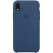 Чехол для Apple iPhone XR (6.1"") Silicone Case Синий / Navy Blue