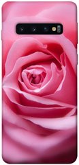Чехол для Samsung Galaxy S10 PandaPrint Розовый бутон цветы