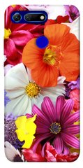 Чехол для Huawei Honor View 20 / V20 PandaPrint Бархатный сезон цветы