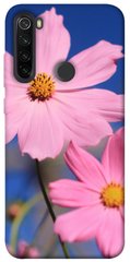 Чехол для Xiaomi Redmi Note 8T PandaPrint Розовая ромашка цветы