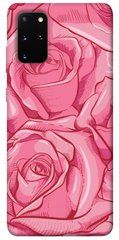 Чехол для Samsung Galaxy S20+ PandaPrint Розы карандашом цветы