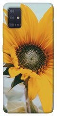 Чехол для Samsung Galaxy M51 PandaPrint Подсолнух цветы