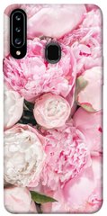 Чехол для Samsung Galaxy A20s PandaPrint Пионы цветы