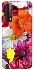 Чехол для Huawei P Smart (2021) PandaPrint Бархатный сезон цветы
