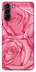 Чехол для Samsung Galaxy S21+ PandaPrint Розы карандашом цветы