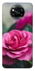 Чехол для Xiaomi Poco X3 NFC PandaPrint Роза в саду цветы