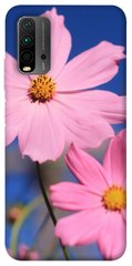 Чехол для Xiaomi Redmi Note 9 4G / Redmi 9 Power / Redmi 9T PandaPrint Розовая ромашка цветы