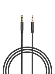 AUX кабель WiWU 3.5mm stereo aux cable YP01 Black