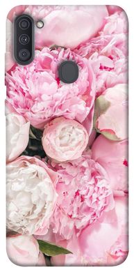 Чехол для Samsung Galaxy A11 PandaPrint Пионы цветы