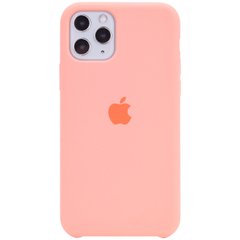 Чехол silicone case for iPhone 11 Pro Max (6.5") (Розовый / Flamingo)