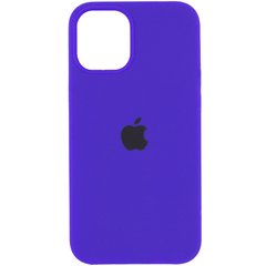 Чохол silicone case for iPhone 12 Pro / 12 (6.1") (Фіолетовий / Ultra Violet)