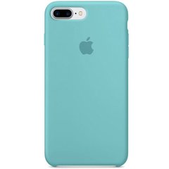 Чохол Silicone case orig 1: 1 (AAA) для Apple iPhone 7 plus / 8 plus (5.5 ") (Бірюзовий / Marine Green)