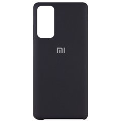 Чехол Silicone Cover (AAA) для Xiaomi Mi 10T / Mi 10T Pro (Черный / Black)