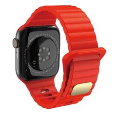 Ремінець для Apple Watch 42mm | 44mm | 45mm | 49mm Simple Stylish Band Red
