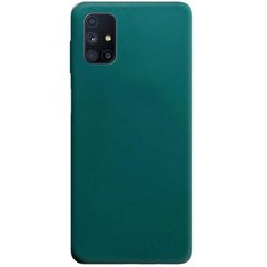Силіконовий чохол Candy для Samsung Galaxy M51 (Зелений / Forest green)