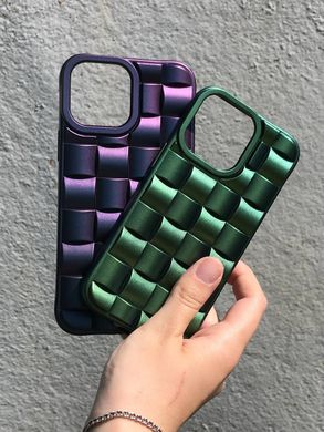 Чехол для iPhone 12 / 12 Pro 3D Bamper matte Green