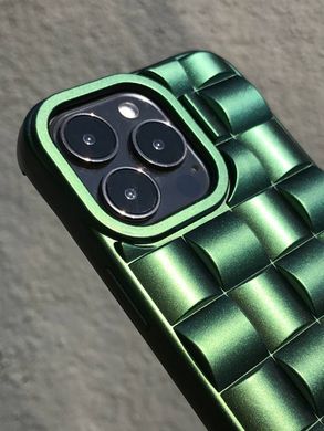 Чехол для iPhone 12 / 12 Pro 3D Bamper matte Green