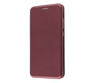 Чехол книжка для iPhone 7 Plus / 8 Plus Premium бордовый