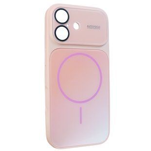 Чохол для iPhone 17 Gradient Glass MagSafe Case &ndash; Pink