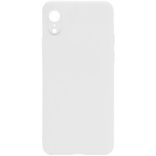 Силиконовый чехол Candy Full Camera для Apple iPhone XR (6.1"") Белый / White