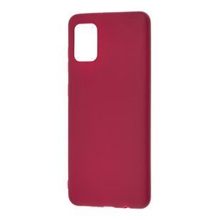 Чехол для Samsung Galaxy A51 (A515) Candy бордовый