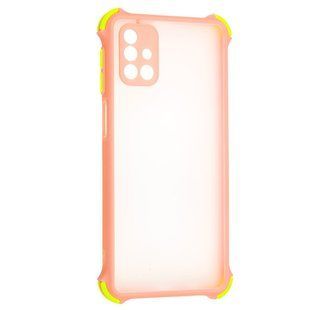 Чохол для Samsung Galaxy M31s (M317) LikGus Totu corner protection рожевий