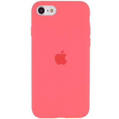 Чехол Silicone Case Full Protective (AA) для Apple iPhone SE (2020) (Оранжевый / Nectarine)