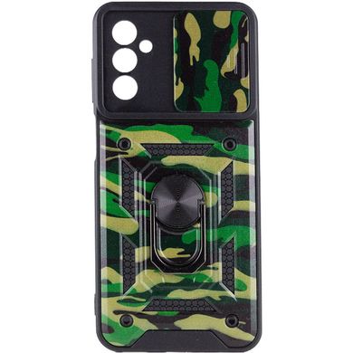 Удароміцний чохол Camshield Serge Ring Camo для Samsung Galaxy M23 5G / M13 4G Зелений / Army Green